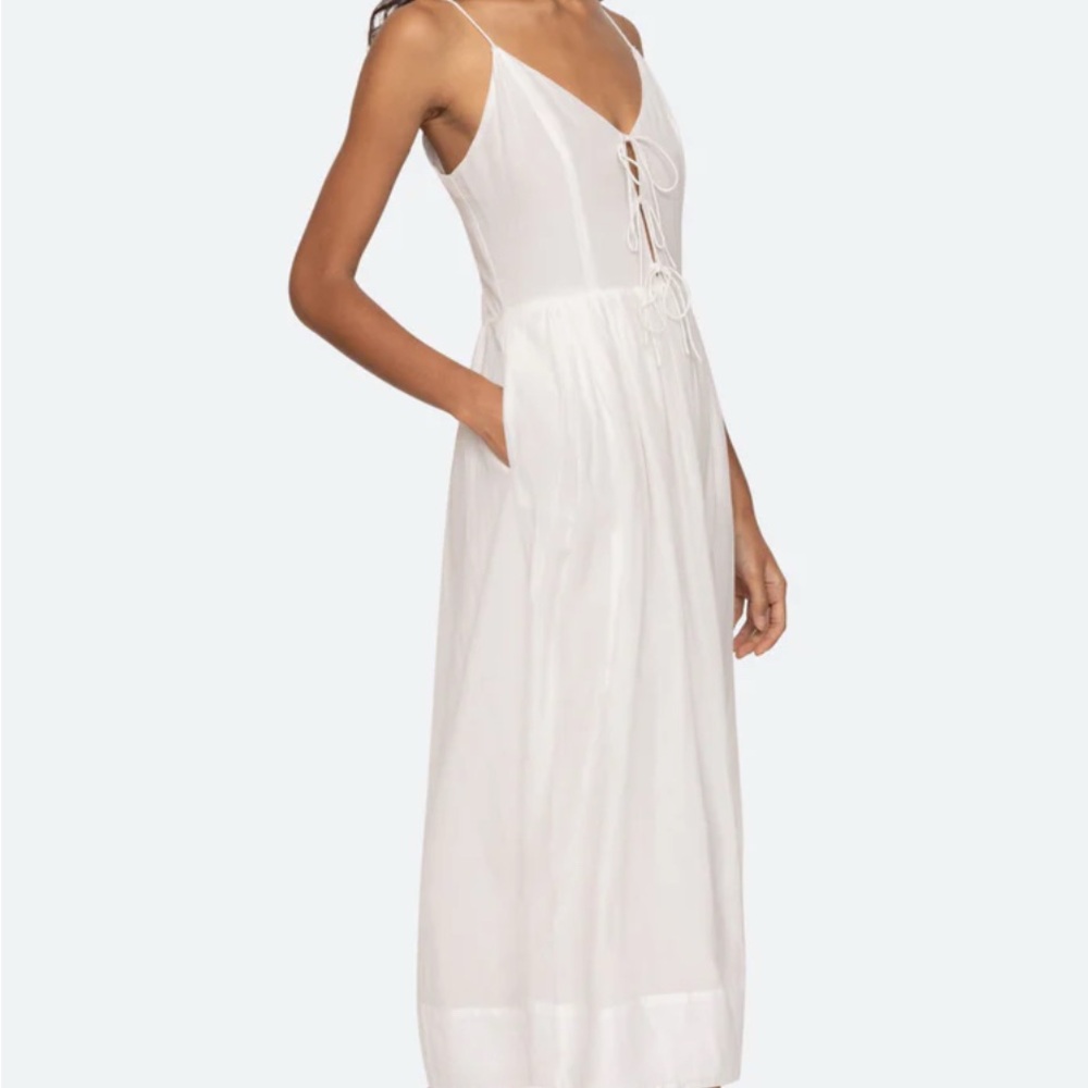 Sea New York - The Zora white tie front dress